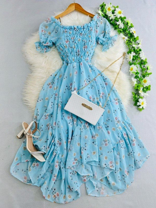 Vestido Floral Princesa